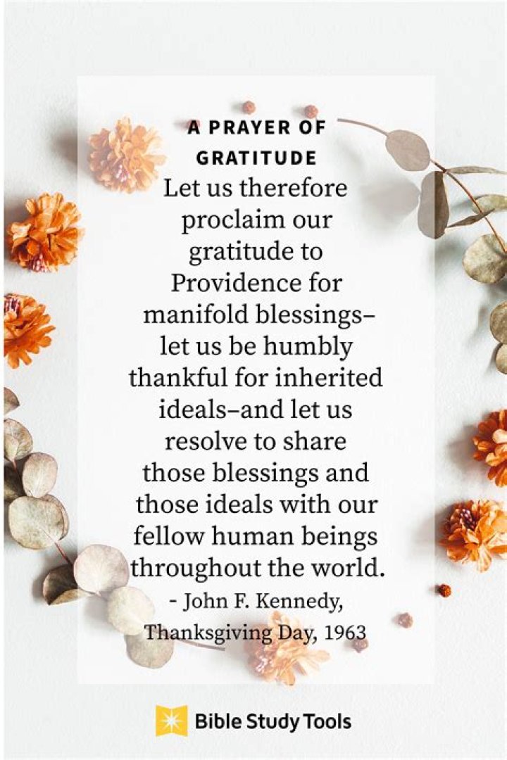 How do you write a Thanksgiving prayer?