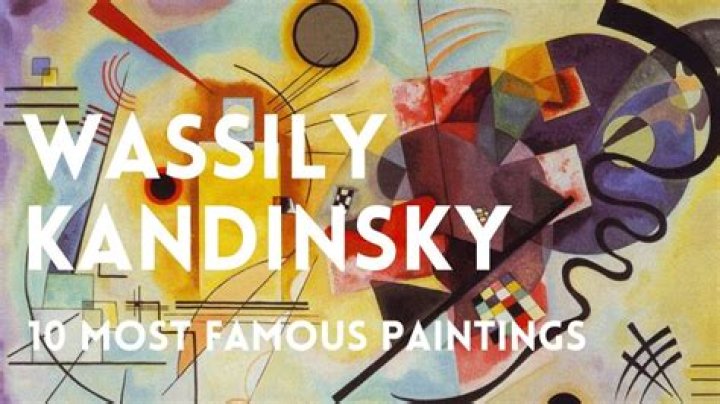 How does wassily kandinsky paint?