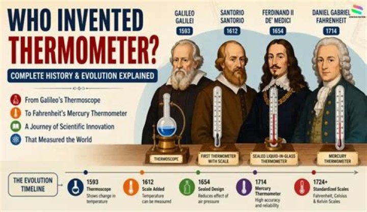 How thermometer was invented?