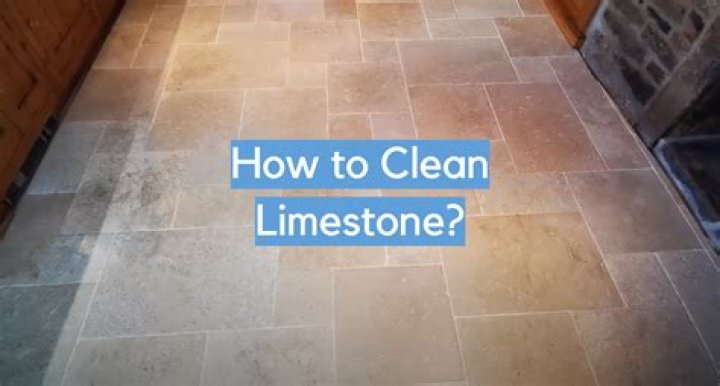 How to clean limestone?