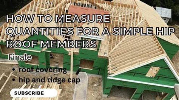 How to measure hip roof?