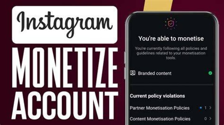 How to monetized instagram?