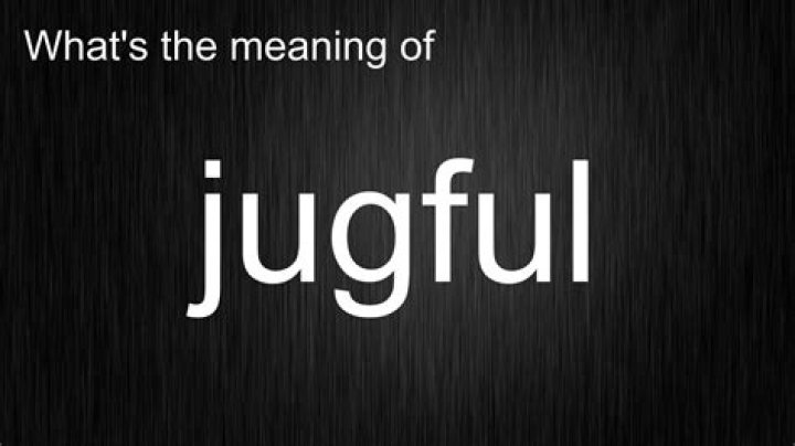 How to spell jugful?