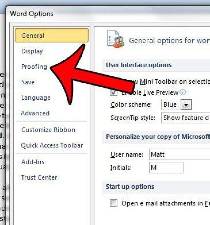 How to stop word from underlining errors?