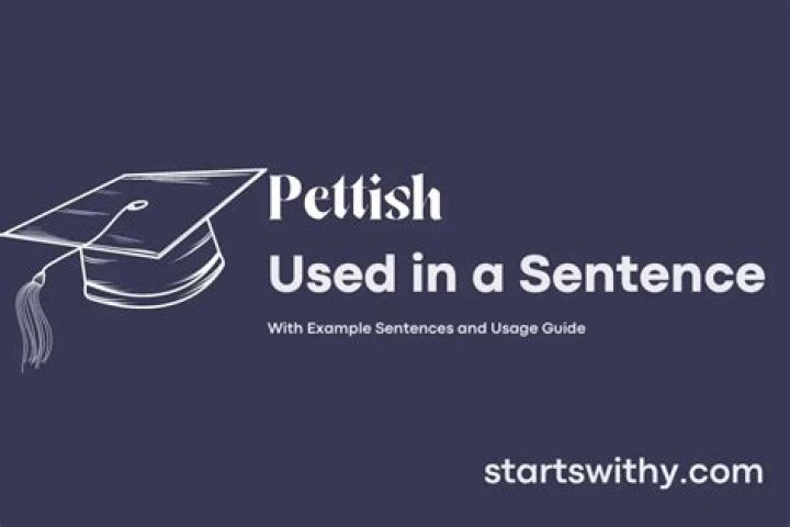 How to use pettish?