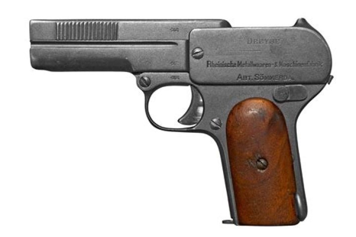 In a semi-automatic pistol?