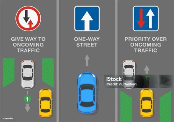 In oncoming traffic meaning?
