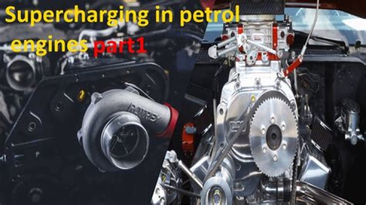 In petrol engine during supercharging?