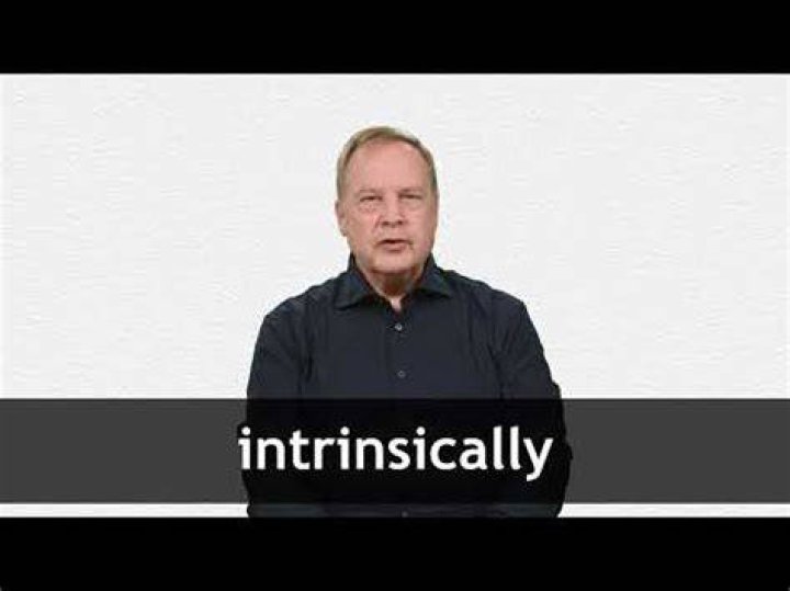 Intrinsically in a sentence?