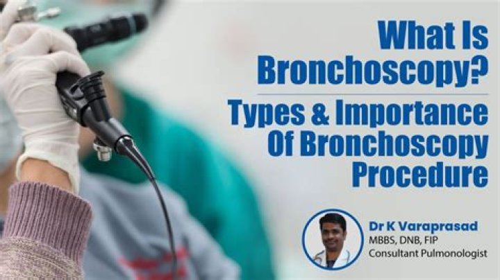 Is bronchoscopy considered surgery?