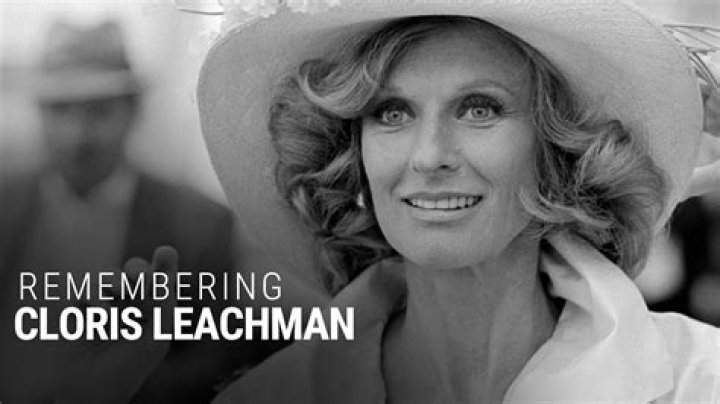 Is cloris leachman alive?