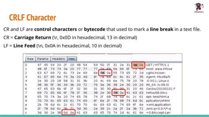 Is crlf one character?