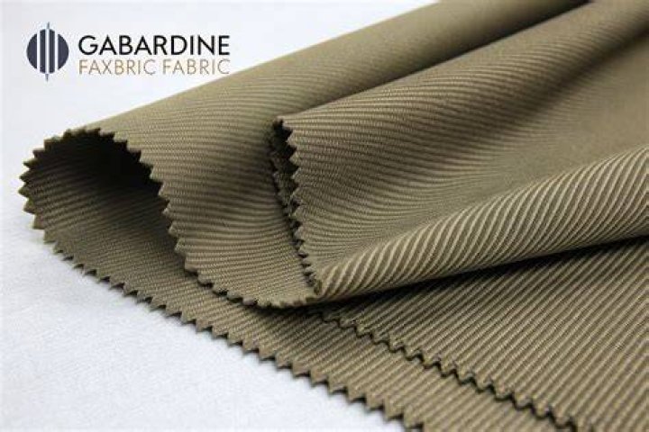 Is gabardine fabric wool?
