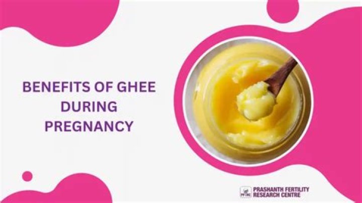 Is ghee safe for pregnancy?