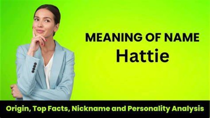 Is hattie a nickname?