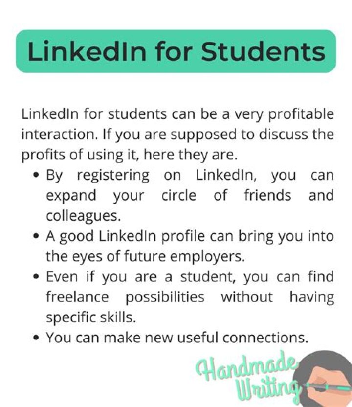 Is LinkedIn good for college students?