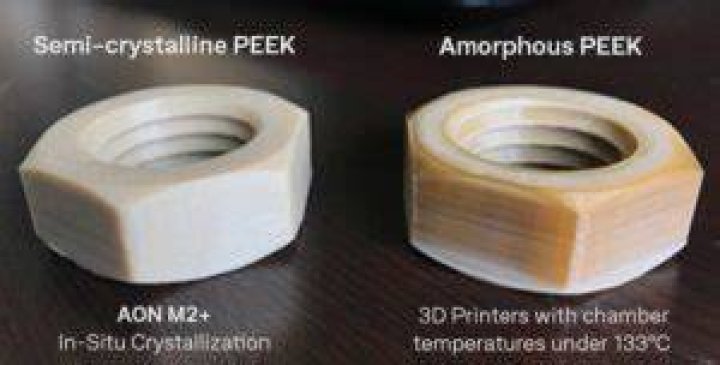 Is Peek amorphous or crystalline?