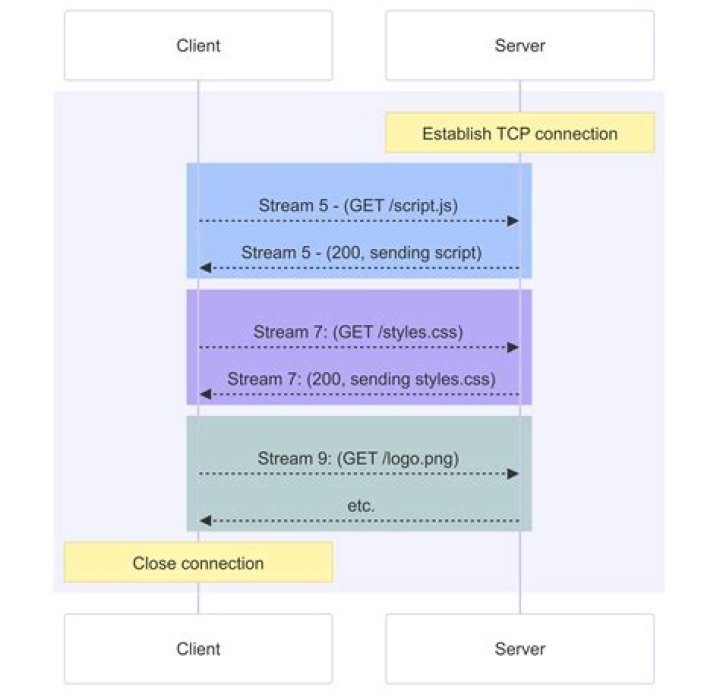 Is tcp ip multiplexing?