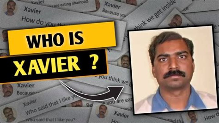 Is xavier a real person?