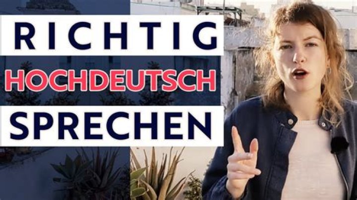 Ist Hochdeutsch eine Sprache?