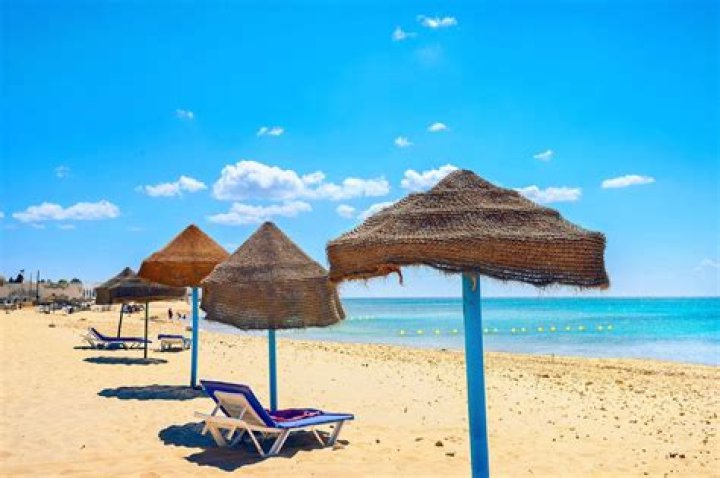On the beach tunisia?