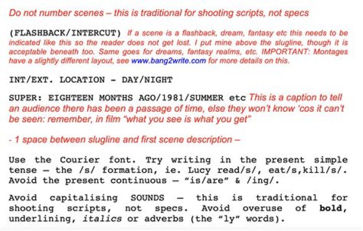 Should i italics flashback?