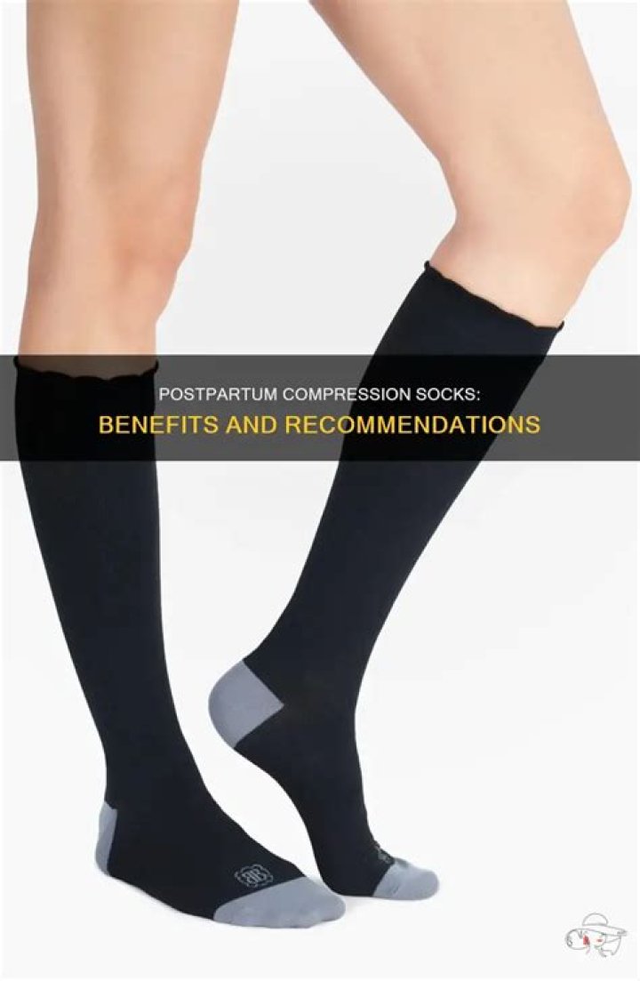Should you wear compression socks postpartum?