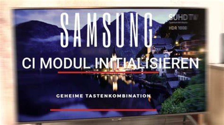 Was ist ein CI Modul Samsung?