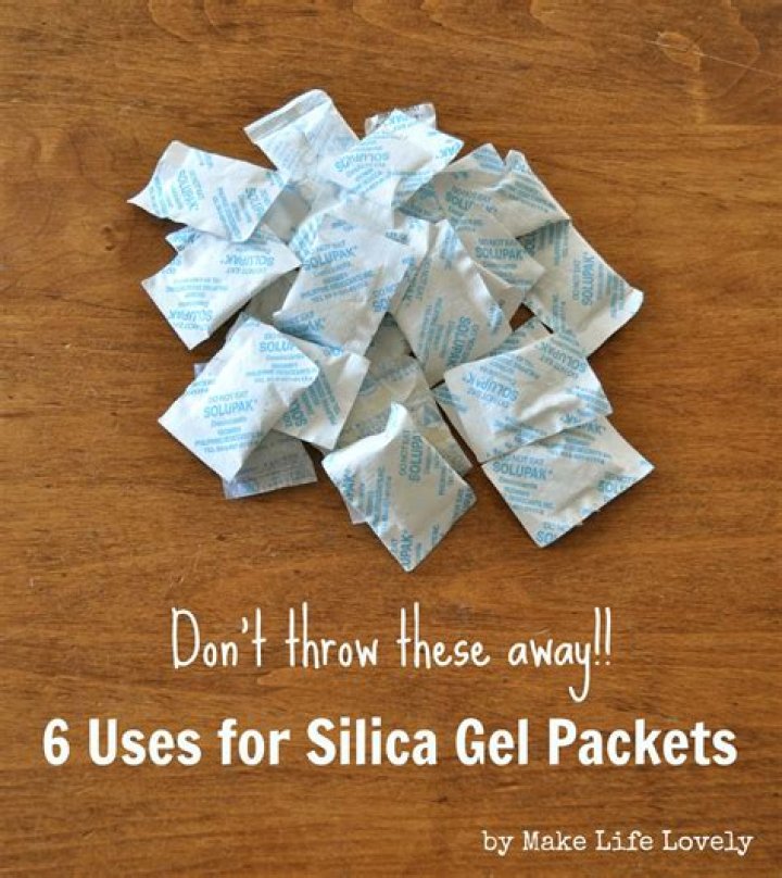 What are silica packets for?