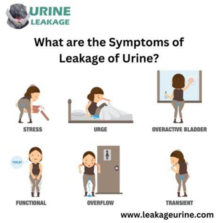 What causes leaking urine after urinating?