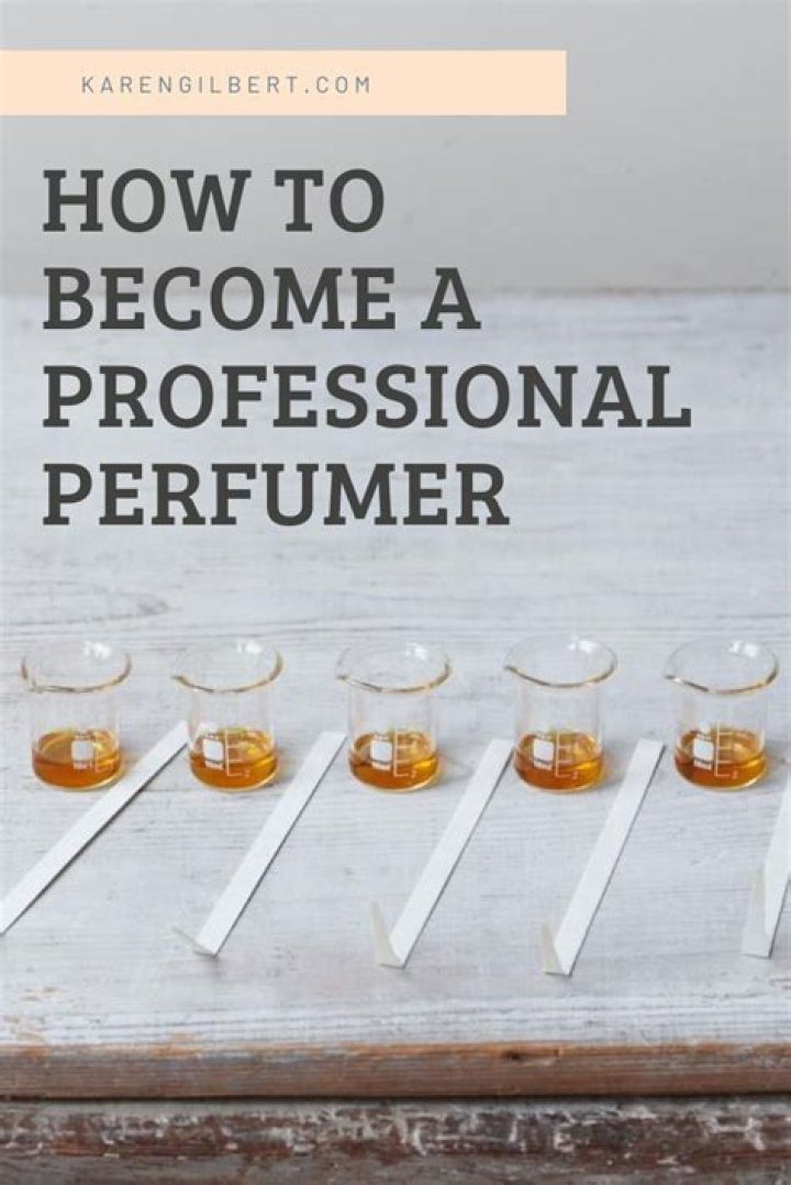 What degree do you need to be a perfumer?