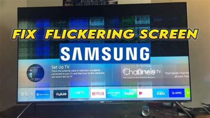 What does it mean when your LG TV is blinking?