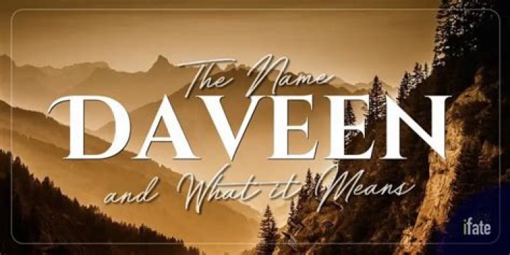 What does name daveen mean?