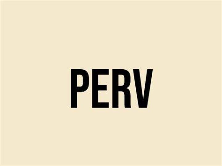 What does perv mean?