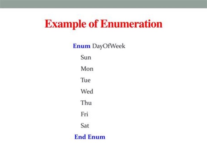 What does re-enumeration mean?