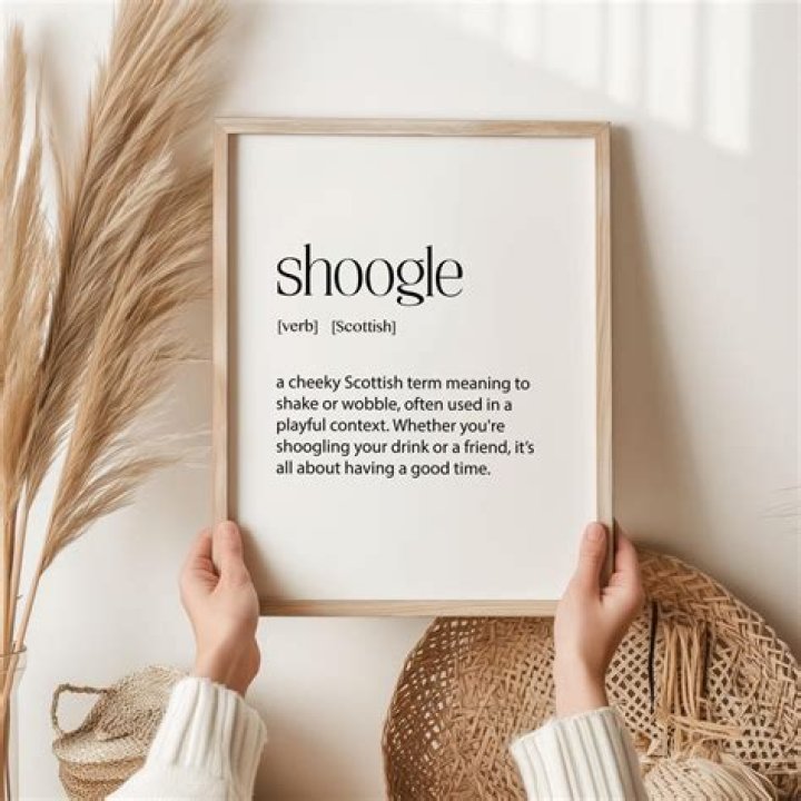 What does shoogle mean in scottish?