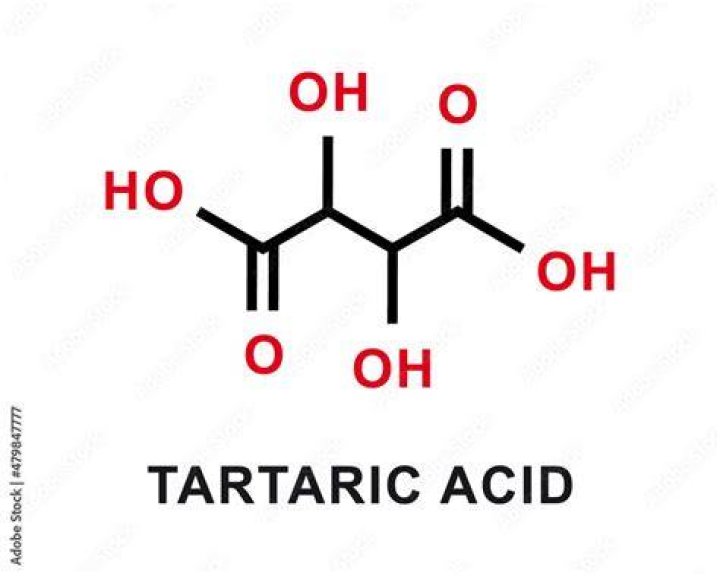What does tartaric acid do?