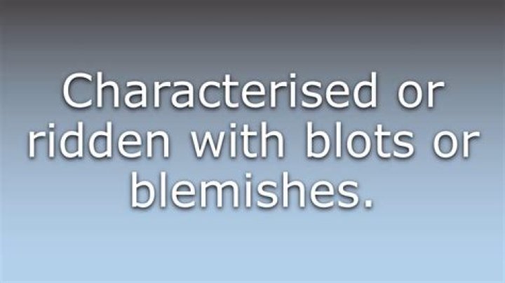 What does the name blotty mean?