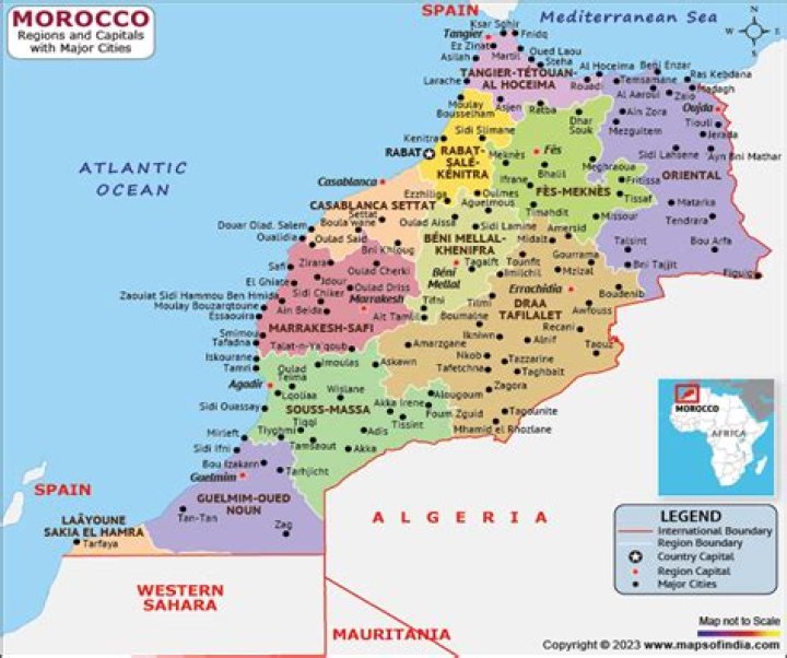 What does the word morocco mean?