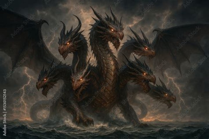 What is a seven headed dragon called?