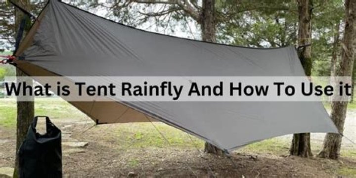What is a tent fly?
