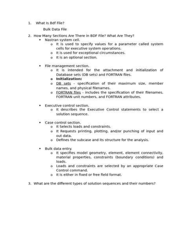What is bdf file?