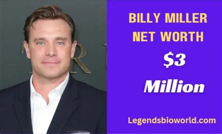 What is Billy Miller net worth?