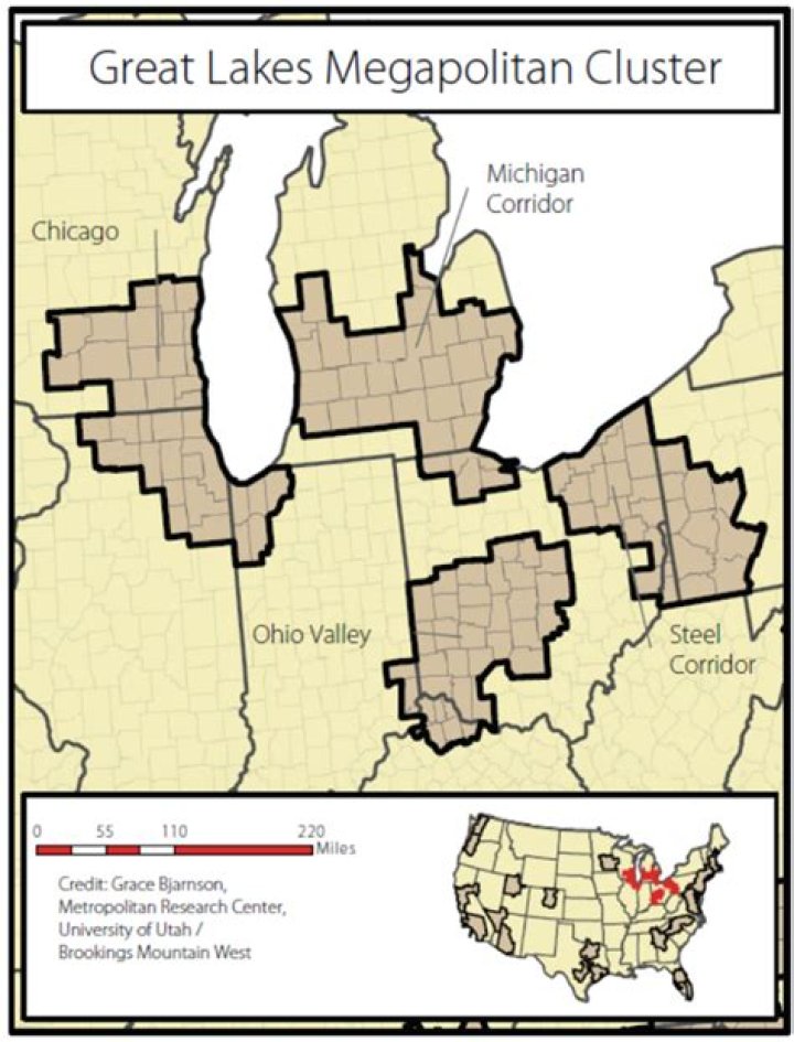 What is megapolitan area?