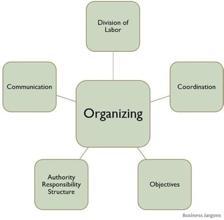 What is organizing definition?