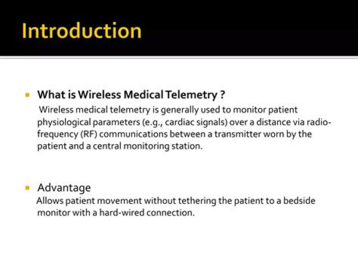 What is telemetry signal?