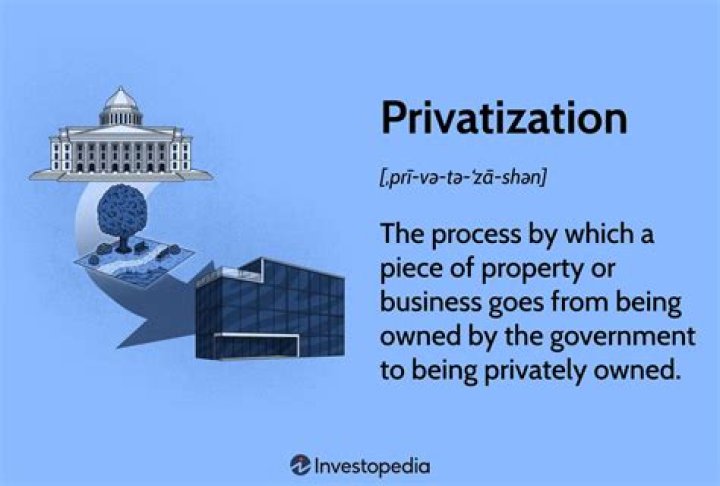 What is the reason for privatization?