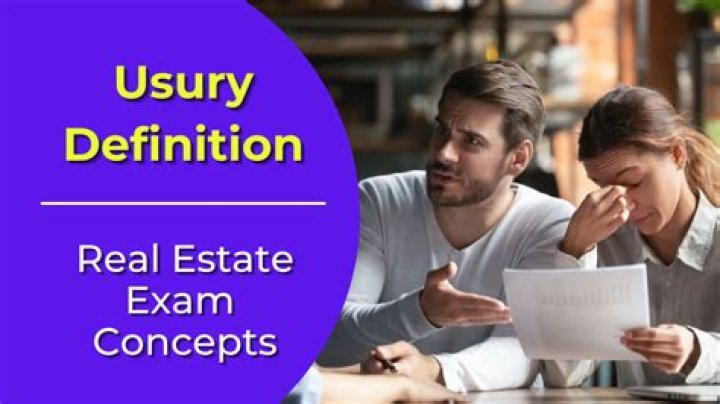 What is your usury?