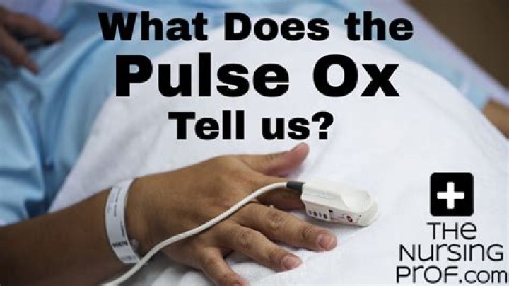 Whats a concerning pulse ox?