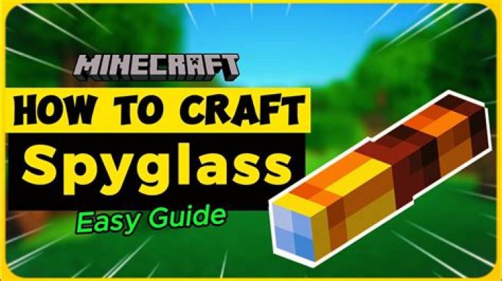 Whats a spyglass minecraft?